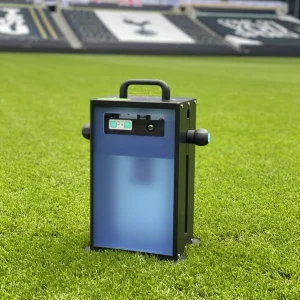compact, wireless and transportable impact attenuation device